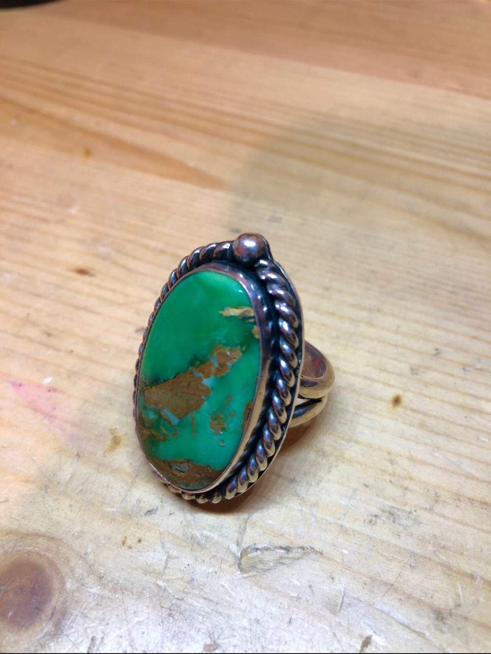 Massive✨ Royston 🩵 turquoise ring - Picture 2 of 9